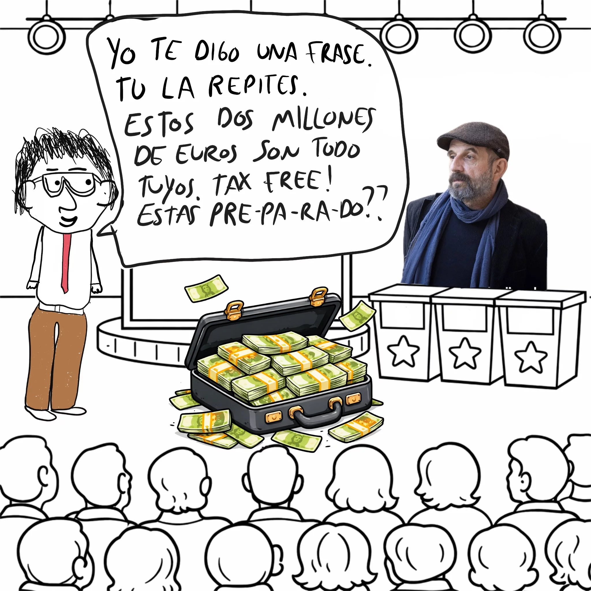lo dirias por dinero